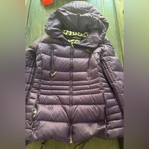 Airfield Abergine down filled jacket sz S